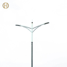 Used Galvanized Steel Lamp Post Parking Lot Polygon Light Poles